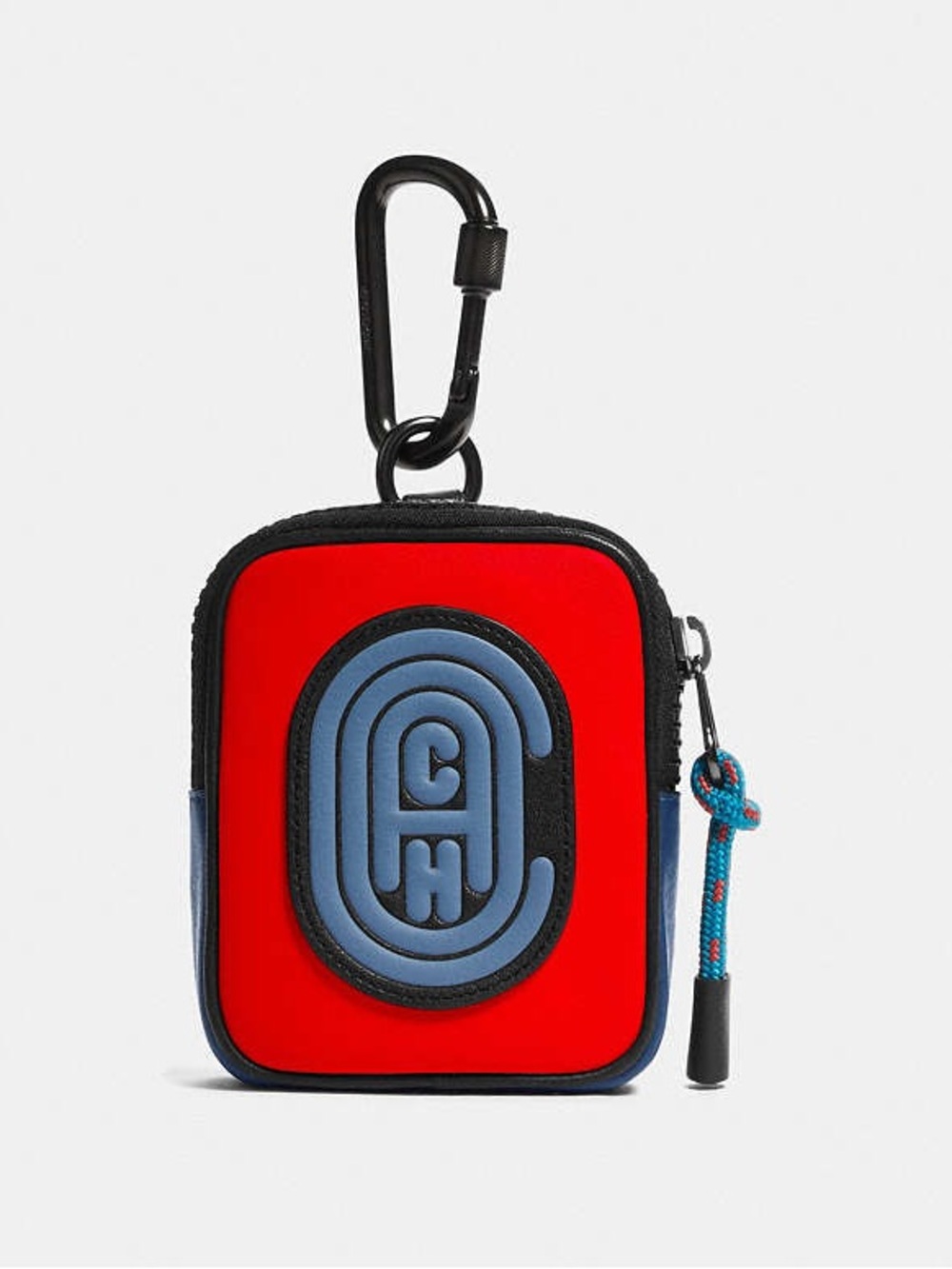 Coach Hybrid Pouch 8 In Colorblock With Coach Patch